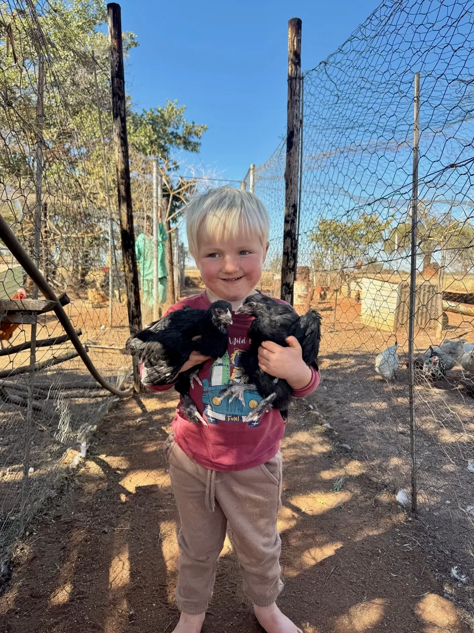 Kids fun at Ombe