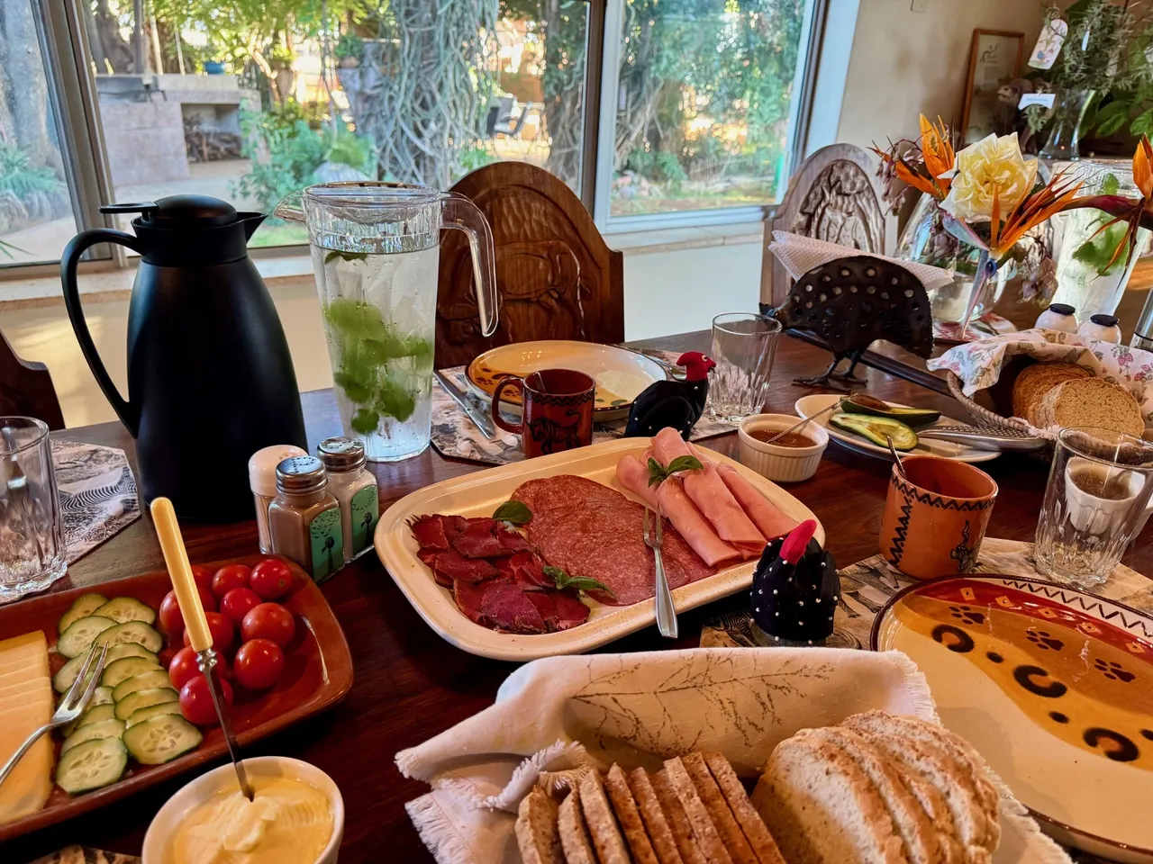 Breakfast at Ombe