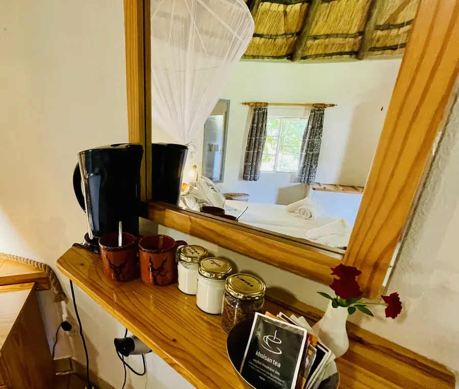 Coffee and tea station