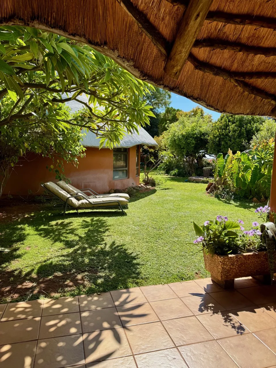 Kudu room veranda