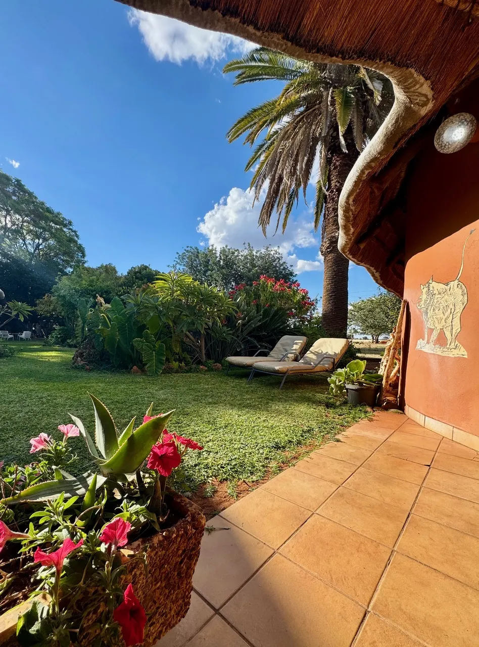 Warthog room veranda view